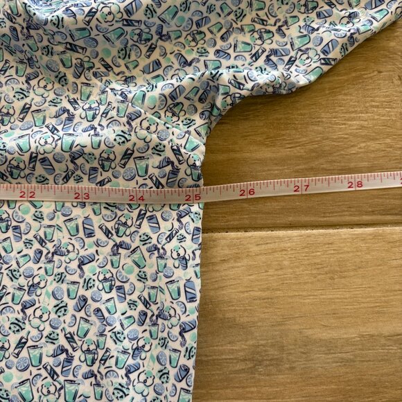 Peter Millar Summer Comfort Polo Men's Large Dazed & Transfused Golf Performance - Picture 10 of 10